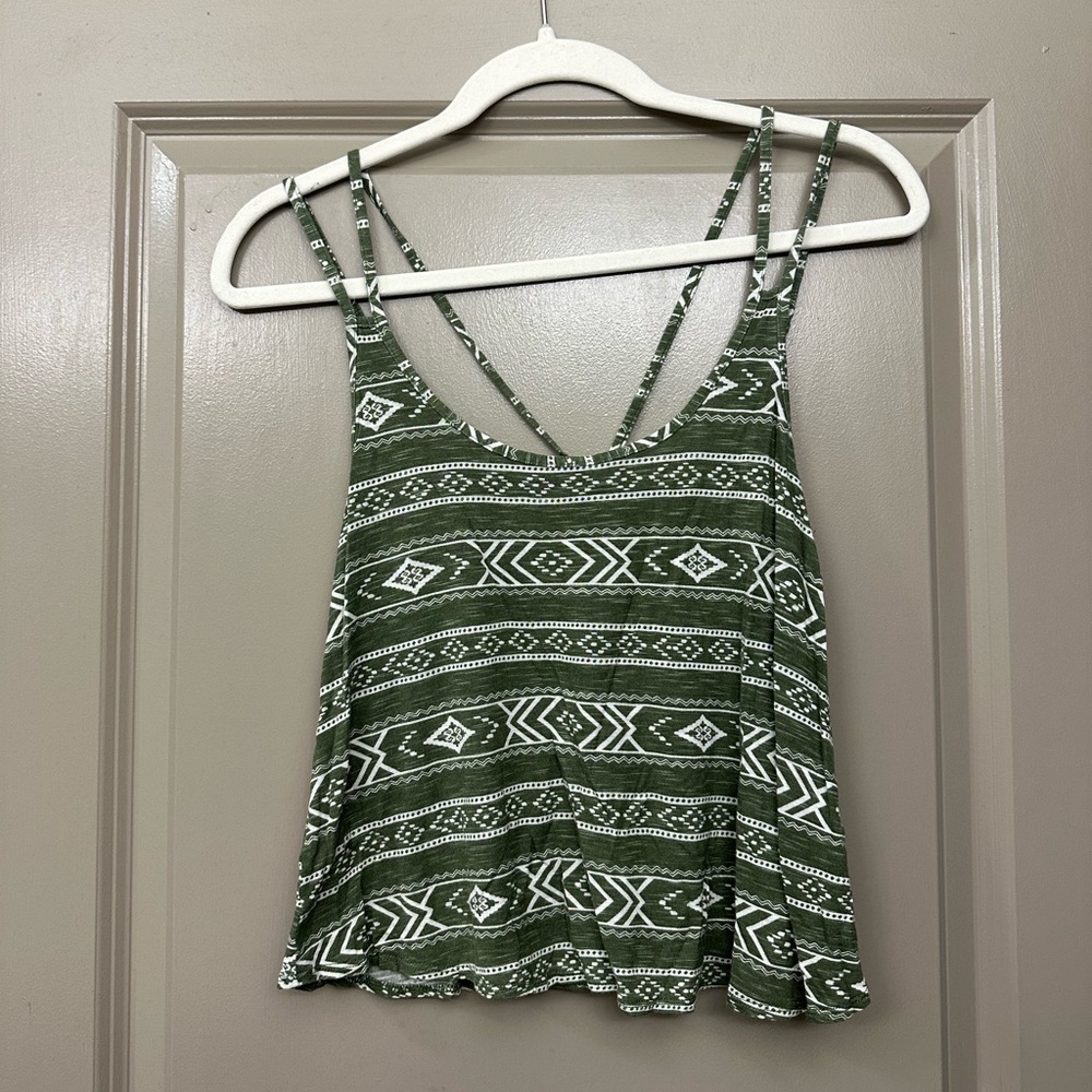 Forever 21 green tank top